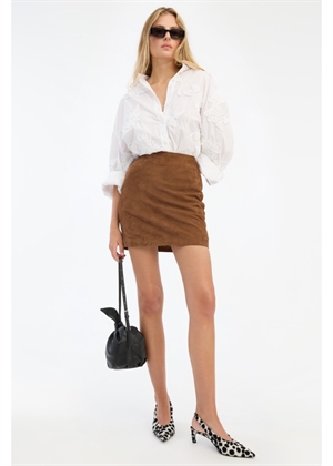 Lipy flower skjorte Bright White ROTATE By Birger Christensen 